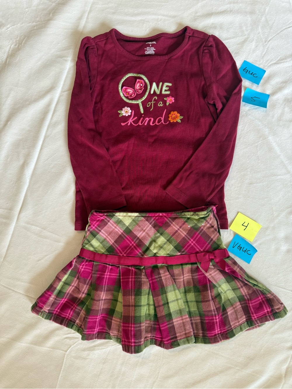 Gymboree Top and Skirt Set